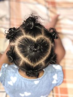 Short Curly Baby Hairstyles, Hairstyles For Black Baby Girl Hair, Toddler Heart Hairstyles Girl, Baby Girl Natural Hairstyles, Lil Girls Hairstyles Black, Cute Hairstyles For Black Girls Kids, Baby Girl Curly Hairstyles, Non Braided Hairstyles