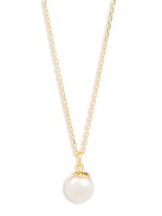 Oyster Elegance – Kiel James Patrick Classic Pearl Drop Necklace With Round Pendant, Classic Pearl Necklace With Round Pendant And Pearl Charm, Classic Pearl Necklace With Pearl Charm As Gift, Everyday Pearl Necklace With Round Pendant And Pearl Drop, Kiel James Patrick, James Patrick, Necklace Chain Lengths, Monogrammed Items, Women's Wardrobe