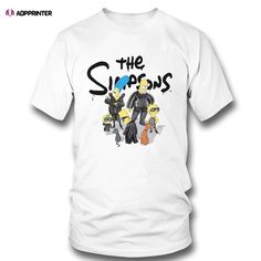 the supremes t - shirt in white with an image of two men holding guitars