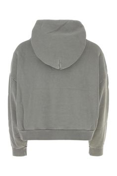 Oversize sweatshirt realized in pure organic cotton characterized by a pouch pocket at the front. - Hood - Ribbed cuffs and hemline - Drop shoulders Composition: Exterior: 100% Organic cotton Cotton Sweatshirt With Drawstring Hood And Drop Shoulder, Cozy Cotton Sweatshirt With Pockets, Comfy Cotton Sweatshirt With Pockets, Oversized Crew Neck Sweatshirt With Kangaroo Pocket, Oversized Cotton Sweats With Kangaroo Pocket, Oversized Crew Neck Sweats With Pockets, Oversized Cotton Crew Hoodie, Relaxed Fit Cotton Sweatshirt With Pockets, Cotton Crew Sweatshirt With Pockets