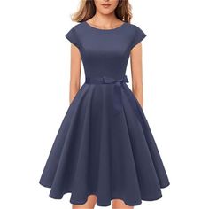 Questions? Leave A Comment Below! Blue Knee-length Midi Dress For Prom, Light Blue Short Sleeve Midi Party Dress, Navy Short Sleeve Midi Dress For Party, Royal Blue Short Sleeve Midi Party Dress, Royal Blue Short Sleeve Midi Dress For Party, Navy A-line Midi Dress For Party, Navy Midi Dress For Spring Party, Chic Navy Party Midi Dress, Chic Navy Midi Party Dress