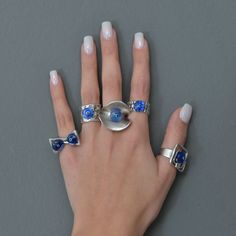 ❀ I made this blue evil eye Ring for you, to make you look elegant. A Long Ring that can fit perfectly to all styles. You will look elegant when you wear this Protection ring. dome evil eye ring stands out with flashy designs. If you have a modern and rebellius style, this luck ring is for you. ❀ It is an Adjustable ring with sterling silver plated matte finish. ❀ All the rings are adjustable in the back. Rings are easy to adjust and would fit fingers size US 4 and up ❀ If you are looking for a Elegant Evil Eye Rings As Gift, Blue Open Ring Metal Jewelry, Blue Open Ring Metal Ring, Blue Metal Open Ring Jewelry, Blue Open Ring Made Of Metal, Blue Metal Open Ring, Elegant Blue Metal Rings, Minimalist Adjustable Blue Ring, Nickel Free Blue Metal Rings