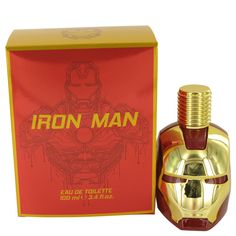 Iron Man Cologne by Marvel 3.4 oz Eau De Toilette Spray for Men. Iron man is a warm, spiced cologne with an herbal twist, excellent for fall. The top notes of apple, cinnamon and bergamot are enthralling, with the cinnamon and bergamot complicating the fruitiness. Clove, tarragon and geranium are the middle notes, giving off just a hint of floral contrasted by the spiciness of the two herbs. As the base notes, grass, sandalwood and cedar add an earthy tone to the scent and cut through the sweete Man Cologne, Iron Man Marvel, Marvel Iron Man, Man Thing Marvel, Marvel 3, Fragrance Spray, Mens Cologne, Floral Notes, Mens Fragrance