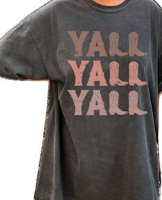 Band Merch Slogan T-shirt For Fall, Fall Concert T-shirt With Text Print, Soft-washed T-shirt For Fall Concerts, Soft-washed T-shirt For Concerts In Fall, Oversized Letter Print Tops For Concerts, Oversized Letter Print Top For Concert, Oversized Band Merch T-shirt For Fall, Soft-washed Short Sleeve Tops For Concerts, Relaxed Fit Letter Print T-shirt For Concerts