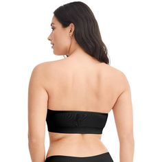 Designed to be lived in and enjoyed, the Seamfree Multiway Bandeau Bralette combines smooth shape and wirefree support. With convertible 5-way straps, this bralette is perfect for racerback tanks and one-shoulder styles. Seamless Fitted Bandeau Sports Bra, Micro-elastic Bandeau Bra With Built-in Support, Fitted Bandeau Sports Bra With Removable Pads, Stretch Halter Top Bandeau With Built-in Bra, Stretch Bandeau Halter Top With Built-in Bra, Stretch Halter Top With Built-in Bra Bandeau, Solid Color Bandeau Sports Bra With Built-in Bra, Seamless Stretch Tube Top, Fitted Strapless Sports Bra With Built-in Bra