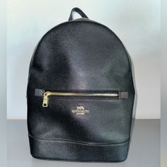 Medium Size Black Coach Bag. It Has 1 Large Compartment And One Small One. Used A Few Time With Some Marks On It As Shown In The Pictures. Black Coach Bag, Coach Backpack, Coach Bag, Coach Bags, Medium Size, Bag Lady, Womens Sizes, Backpacks, Women Shopping