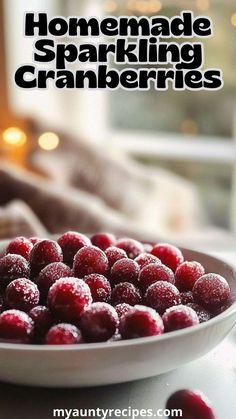 Discover the secrets to making your own sparkling cranberries right in your kitchen! This step-by-step guide will show you how to achieve the perfect sugar coating for a crunchy texture and glossy finish. Ideal for the holidays!