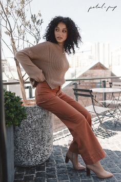 Step into the cozy charm of fall with our Nico Wide Leg Jean in Tan – the perfect choice for a cute and casual autumn look. 🍁🍂 Tap to shop now! Petal And Pup, Style Pant, Short Loungewear, Exclusive Clothing, Boho Fall, Strapless Tops, Dresses By Length, Winter Clothes, Dress Cuts