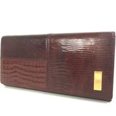 Category Purse Clutch Wallet Brand Givenchy Size W19cm X H9.8cm X D2.4cm W7.5' X H3.9' X D0.9' Color Bordeaux Burgundy Gold Material Leather Spec Bill Compartmentx1,Coin Pocketx1,Card Slotx12,Inside Pocket X3 This Wallet / Clutch Does Have Very Minimal Signs Of Wear. All Wear Is Shown In The Images. Leather Zip Pouch, Gold Wallet, Black Leather Clutch, Givenchy Bag, Chain Strap Bag, Burgundy And Gold, Purse Clutch, Leather Pouch, Leather Purse