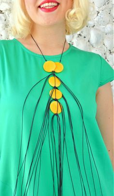 Now trending: Yellow Jade Necklace with Waxed Thread / Long Waxed Thread Necklace with Jade / Jade Necklace TLJ26 https://www.etsy.com/listing/289856299/yellow-jade-necklace-with-waxed-thread?utm_campaign=crowdfire&utm_content=crowdfire&utm_medium=social&utm_source=pinterest Adjustable Yellow Lariat Necklace, Adjustable Yellow Lariat Jewelry, Yellow Jewelry With Sliding Knot For Festival, Handmade Green Necklace With Waxed Cord, Yellow Adjustable Length Jewelry For Beach, Yellow Bohemian Jewelry With Adjustable Cord, Leather Necklaces, Thread Necklace, Yellow Jade