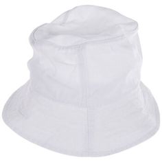 Keep it fresh and clean with this White Bucket Hat protecting your dome! This adult-sized fabric hat features a solid white color and a classic bucket construction, complete with a brim you can flip. Use it to protect your head while you're out on the water! You can wear it as-is, or customize it with embroidery and appliques. Details: 	 Size: One Size Fits Most 	 Shell Content: 100% Cotton 	 Lining Content: 100% Polyester 	 Care: Hand Wash, Cold, With Like Colors; Do Not Bleach; Lay Flat To Dry White Flat Brim Sun Hat For Outdoor, White Flat Brim Bucket Hat For Vacation, White Cotton Bucket Hat One Size, Packable Bucket Sun Hat, White Outdoor Sun Hat With Short Brim, White Sun Hat With Short Brim For Outdoor, Packable White Wide Brim Sun Hat, Adjustable White Packable Hat, White Wide Brim Bucket Hat For Summer