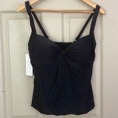 Black Bathing Suit Top. Brand New With Tags. Never Used. Adjustable Straps. Padded With Some Support. Elegant Black Tankini With Built-in Bra, Black Bathing Suit Top, Strapless Bathing Suits, Yellow One Piece, Tropical Swimsuits, Competitive Swimming Suits, Black Tankini, Black Bathing Suits, Floral One Piece Swimsuit