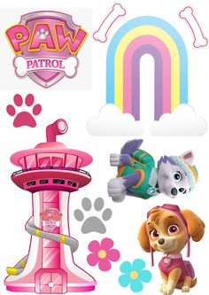 paw patrol wall decals and stickers