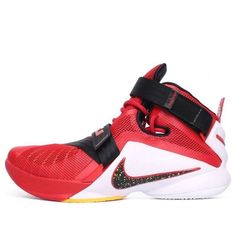 Nike LeBron Soldier 9 EP Varsity Red White 749420-606 Nike Red Basketball Shoes With Cushioned Footbed, Nike Leather Basketball Shoes In University Red, Red Basketball Shoes With Cushioned Footbed, Red Sports Basketball Shoes With Cushioned Footbed, Red Cushioned Basketball Shoes, Nike University Red Basketball Shoes With Rubber Sole, Nike Breathable Basketball Shoes In University Red, Nike Red Training Sneakers, Red Nike Training Sneakers