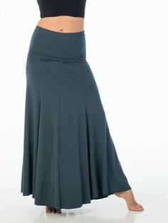 Fully convertible, this full-length maxi skirt features a wide fold-over waistband and hourglass silhouette. Made from our mid-weight rayon jersey, it’s designed to be worn as a skirt or strapless dress. [#details] Can be worn 2 ways: Strapless maxi dress Maxi Skirt Size Suggestions S/M: 2-6 M/L: 8-12 [/details] [#fabric] Rayon Lycra: 90% Rayon (Viscose) / 10% Spandex (Lycra) [/fabric] Versatile Full-length Stretch Skirt, Versatile Solid Color Flared Maxi Skirt, Versatile Full Length Lined Skirt Bottoms, Versatile Stretch Maxi Skirt For Spring, Fitted Versatile Maxi Skirt For Spring, Versatile Fitted Maxi Skirt For Summer, Versatile Fitted Maxi Skirt For Spring, Versatile Full Length Lined Maxi Skirt, Versatile Fitted Maxi Bottoms