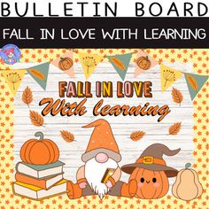 an image of fall in love with learning