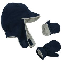 Stay warm and cozy this winter with the N'Ice Caps Boys Sherpa Lined Fleece Brim Flap Hat Mitten Set. Crafted with soft, fuzzy sherpa lining, this set provides exceptional warmth and comfort for your little one. The hat features a hook and loop chin strap for a secure fit, while the mittens have elastic wrists for easy on and off. Available in a range of sizes, this stylish set is perfect for active kids who love playing outdoors in the snow. Designed with quality and safety in mind, this winter Winter Hat Style, Men Winter Style, Infant Hats, Winter Hat Crochet, Crochet Winter Hat, Women Winter Hat, Newborn Hospital Hats, Crochet Winter Hats, Warm Winter Hat