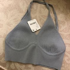 Free People Intimates Top In Size Small. New With Tags, French Blue Color. Stretchy Spandex Material With Adjustable Straps. French Blue Color, Intimates Bra, Lace Bralette Top, Free People Bra, Free People Bralette, Black Lace Bralette, Black Lace Bra, Free People Intimates, Black Bralette