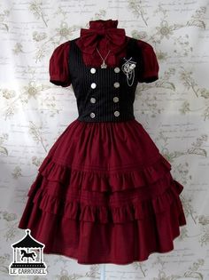 Lolita Outfits, Vestido Casual, Kawaii Clothes, Cosplay Outfits, Kawaii Fashion