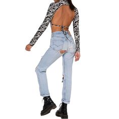 Black Zebra Print Long Sleeve Crop Top Fitted Black Top With Zebra Print, Fitted Black Zebra Print Top, Trendy Long Sleeve Tops With Zebra Print, Trendy Zebra Print Tops For Spring, Trendy Long Sleeve Zebra Print Tops, Spring Zebra Print Stretch Top, Spring Stretch Zebra Print Top, Spring Zebra Print Tops, Crop Top Women