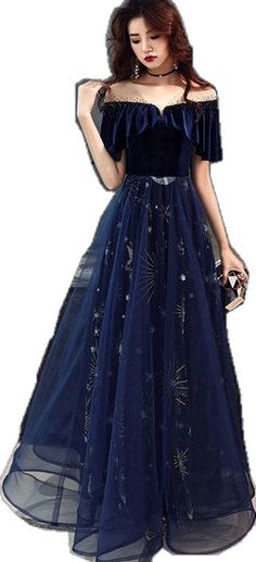 Blue Tulle Gown For Homecoming, Blue Tulle Ball Gown For Homecoming, Blue Tulle Maxi Gown, Blue Lace Evening Dress For Homecoming, Blue Tulle Prom Evening Dress, Blue Lace Ball Gown For Prom, Blue Tulle Evening Dress For Prom, Tulle Maxi Dress With Sweep Train For Prom, Blue Tulle Ball Gown For Prom