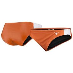 Enjoy some fun in the sun with these FOCO bikini bottoms. Bold Texas Longhorns graphics make them perfect for showing off some team spirit as you enjoy lounging outside. Adjustable ties customize to a comfortable fit for a comfy and stylish Texas Longhorns ensemble. Brand: FOCO Imported Material: 82% Polyester/18% Elastane - Shell; 100% Polyester - Lining Elastic waistband and leg openings Officially licensed Sublimated graphics Machine wash, tumble dry low Top sold separately Sporty Water Polo Brief Swimwear, Sporty Brief Swimwear For Water Polo, Sporty Swimwear Briefs For Swimming, Sporty Brief Swimwear For Beach Season, Sporty Brief Swimwear For Swimming, Orange Swim Trunks For Beach Sports, Beach Season Swim Trunks Brief, Sporty Swimwear Briefs For Sports, Orange Beachwear Swim Trunks For Sports