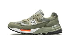 992 M992WT Green New Balance 992, Sketchers Shoes, Sneak Attack, N Logo, Shoes Green, Sneaker Art, New Balance 574, Japanese Streetwear, Stadium Goods