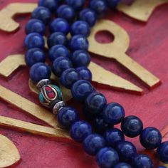 Genuine Lapis Lazuli Agate Bead Mala December & Libra - Etsy Sapphire Jewelry With 8mm Beads, Lapis Lazuli Round Beaded Necklaces, Lapis Lazuli Necklace With 8mm Beads, Lapis Lazuli Necklaces With 8mm Beads, Necklace With 8mm Round Lapis Lazuli Beads, Spiritual Lapis Lazuli Beaded Necklaces, Lapis Lazuli Beads With Natural Stones, Round Lapis Lazuli Beads With Natural Stones, Blue Mala With 8mm Beads For Meditation