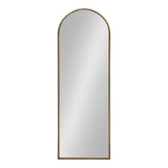 an arched mirror on a white background