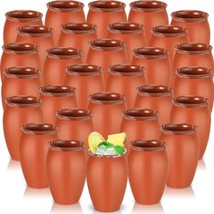 PRICES MAY VARY. Enough Quantity: you will receive a total of 30 pieces of cantaritos de barro, and the sufficient quantity is available not only for your daily use but also useful for small themed parties; These clay cups are completely glazed with a combination of glossy and matte finishes, making them safe to use, long lasting, reusable and easy to clean Thoughtful Design: the Mexican cups remain the color of the pottery, very distinctive and eye catching; They are creatively designed in the Fiesta Theme Centerpieces, Mexican Quinceanera Ideas Decoration, Mexican Cups, Elegant Mexican Theme Party, Mexican Table Setting, Teal Balloons, Cocktail Cups, Barn Plan, Cocktail Cup