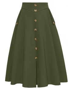 A Line Skirt Midi, Midi Skirt Casual, Classy Skirts, Skirt Casual, Basic Skirt, Midi Flare Skirt, Abaya Designs, Paris Outfits, Party Skirt