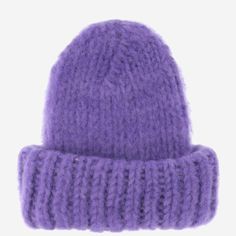 Handmade hat made of wool knitting Lapel Applied logo on the front Purple Made in Finland Composition: 100% wool Winter Wool Beanie, Solid Knit Beanie Hat, Cozy Alpaca Hats For Fall, Purple Winter Beanie One Size, Warm Purple Beanie Cap, Purple Winter Hat For Cold Weather, Winter Purple Beanie, Winter Alpaca Soft Knit Hat, Winter Wool Cloche Hat With Flat Brim