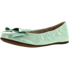 Venettini 55-Jody Mint Patent Childg Flats-Shoes 28 New Spring Non-slip Ballet Flats With Round Toe, Spring Green Ballet Flats With Round Toe, Green Closed Toe Synthetic Flats, Flats Shoes, Kids Shoes, New Color, Full Service, Shoes Flats, Mint