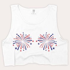 Calling all American girls, women with USA pride, and the babes, wife's, and fiances who love the RED, WHITE & BLUE ! Our bold and patriotic clothing & apparel choices are exclusively designed for the ladies; who's ready to celebrate this fun & festive July 4th Holiday. Let your patriotism sparkle with our limited 4th of July clothing! 6.1 oz./yd² (US), 10 oz/L yd (CA), 100% ring spun cotton, 20 singles Garment-dyed soft ring spun fabric Relaxed fit Topstitched, classic width, rib collar Twill taped neck and shoulders RETURNS & EXCHANGES : These items are NON returnable as we print on demand. Due to the custom printing, we are unable to return or exchange. If you have any questions at all before ordering, please call, live chat, or email us! We are sure you will love your items. Sleeveless Tops For Independence Day, 4th Of July White Tank Top With Flag Print, Patriotic Flag Print Tank Top For 4th Of July, Patriotic White Tank Top With Flag Print, Patriotic American Flag Tank Top For Independence Day, 4th Of July Clothing, Patriotic Clothing, July 4th Holiday, Usa Pride