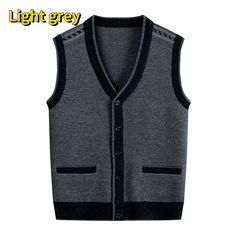 Men Sleeveless Waistcoat Cardigan Gilet Tank Top Knitted Jumper Sweater Button Please note this is in Asian sizing, smaller than western size e.g. UK, US, AU. Please check the measurements carefully before making a purchase. Please allow 2-4cm discrepancy due to different measurement method. If you are not sure which size to buy, please provide height and weight, we will recommend a suitable size. For your convenience that we converted the Asian sizes to UK sizes, but Asian sizes tend to run smaller compared to US or UK sizes, so we cannot guarantee that is 100% accurate. Therefore please check the measurement before making a purchase . Photos may slightly different from actual item's color due to the lighting during photo shooting or the monitor's display. This item is for one top only an Fall Sleeveless Cardigan With Buttons, Sleeveless Cardigan With Button Closure For Fall, Sleeveless Fall Cardigan With Button Closure, Winter V-neck Sweater Vest With Pockets, Casual Sleeveless Cardigan With Button Closure, Fitted Winter Vest With Snap Buttons, Fitted Gray Sweater Vest For Winter, Classic Winter Vest With Snap Buttons, Winter Workwear Sweater Vest With Button Closure