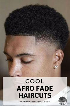 Afro Taper, Haircut African, Skin Fade With Beard, Taper Fade Afro, High Top Fade Haircut, Afro Fade Haircut, Afro Hair Fade, Top Fade Haircut, Hairstyles For Black Men