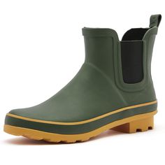 PRICES MAY VARY. Soft and Durable:SWIFT*FROG Women’s Rain Boots have high quality rubber sole that won't crack when it stretches. The soft shoes and thick insole keep you all day comfortable Non-slip Sole Design:The chevron pattern on the sole keeps you firmly on the ground, even in the slipperiest conditions, which allows you to walk quickly and safely on wet ground 100% Waterproof:The garden rain shoes are made from high-quality environmentally friendly material, all-around waterproof. keeping Cheap Non-slip Rain Boots For Outdoor, Cheap Waterproof Round Toe Rain Boots, Women's Play Short Speckle Rain Boots, Cheap Waterproof Rain Boots, Sperry Chelsea Rain Boot, Rain Boots Hunter Boots, Luxury Casual Rain Boots With Round Toe, Rain Boots Fall 2022, Cheap Green Spring Boots