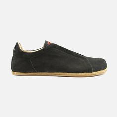 Groundz Women's Clay Sneakers | Midnight | Grounding Shoes Sporty Suede Slip-on Sneakers With Rubber Sole, Black Sneakers With Stitched Sole, Low-top Suede Slip-on Sneakers With Leather Sole, Comfortable Black Sneakers With Stitched Sole, Suede Slip-on Low-top Sneakers With Leather Sole, Everyday Slip-on Sneakers With Stitched Sole, Comfortable Low-top Slip-on Sneakers With Stitched Sole, Sporty Slip-on Sneakers With Vibram Sole, Modern Low-top Slip-on Sneakers With Leather Sole