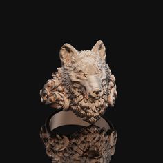 Reflect your spirit animal with high quality Wolf Head Ring of Angelios Jewelry. This handcrafted silver pendant is just a click away with free shipping wherever you are in the world. Wolf Head Ring will be a perfect gift for both you and your loved ones. It's the perfect Christmas gift, a thoughtful anniversary gift, and a flattering graduation gift. Angelios is here to help you on all your special, celebratory occasions. Visit FAQs page and Care Guide for more details. Slavic Jewelry, Wolf Ring, Your Spirit Animal, Silver Wolf, Jewelry Details, Head Ring, Animal Head, Wolf Head, Jewelry Christmas