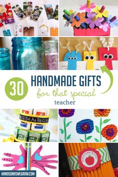 handmade gifts for that special teacher