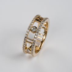 Our 14k, 18k gold open back diamond eternity roman numeral ring is fully personalized with any text, date, symbol you want and features two full eternity rows of high quality diamonds. It's perfect for Valentine's Day, weddings, engagements and anniversaries. View a video of this ring on Instagram: https://www.instagram.com/p/BqxjRO2BwYS/ Rose gold version of this ring: http://etsy.me/1M4eRBc White gold version of this ring: http://etsy.me/1kKjwyU Closed back version of this ring: http://etsy.me Roman Numeral Ring, Day Weddings, Anniversary Dates, Roman Numeral, Diamond Eternity, Roman Numerals, Quality Diamonds, Solid Gold, Wedding Bands