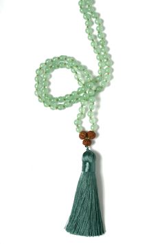 Jade is a gemstone that is believed to bring abundance and harmony to its wearer. 108 Beads, 6MM Mala Beads, Individually Hand-knotted on Durable Long Lasting Cotton String. Designed in California, Handmade in Bali tested by GIA in the USA Meditation Accessories, Essential Oil Jewelry, Headband Wrap, Crystal Hair Accessories, Calm Your Mind, Hand Flowers, Green Candle, Skincare Gift Set, Essential Oil Candles