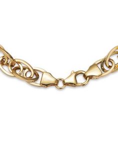 An homage to our long-standing relationships with family-run gold workshops in Italy, this Bloomingdale's Fine Collection bracelet sports a chunky chain design in polished 14K yellow gold. Chain Design, Exclusive Jewelry, Chain Bracelet, Gold Bracelet, Jewelry Accessories, Pick Up, In Store, Buy Online, Yellow Gold