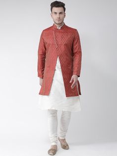 Blue Sherwani, Sherwani For Men, Men Cream, Self Design, Yellow Print, Ethnic Wear, Black N Yellow, Yellow White, Pink Floral