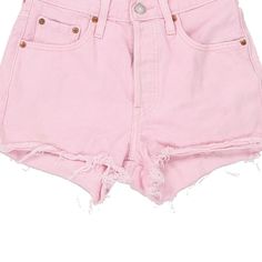 Description:Vintage Levis 501 pink denim shorts, fit a UK size 6 - mid rise with a 26" waist. Size conversion: US Size: 2EU Size: 34IT Size: 38 RISE TYPE: Mid RiseWAIST: 26 inches / 66cmsINSEAM: 3 inches / 8cmsRISE: 10 inches / 25cmsGENDER: womens CONDITION: good - marks on the front and back as pointed out.STYLE: denim shortsERA: 1990sCOLOUR: pinkFABRIC: cotton Pink Denim Shorts, Levis Denim Shorts, Shorts Fit, Pink Denim, Vintage Levis 501, Levis Denim, Levis 501, Beauty Bag, Active Wear Tops