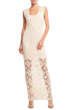 CIEBON Crossia Crochet Maxi Dress | Nordstrom