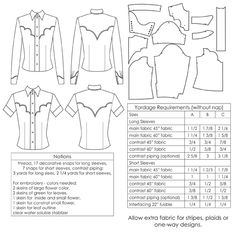 the sewing pattern for this blouse is very easy to sew