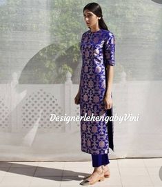 Custom made pure banarasi brocade kurta with cotton mix pants perfect for all festive and wedding occasions.Size-Custom made as per your size so message us for the size chart.Manufacturing time- 4-5 daysAll size available.Fabric details-Kurta- Pure brocadePants- Cotton Mix Brocade Kurta With Pants, Banarasi Silk Palazzo Set With Chikankari Embroidery For Diwali, Fitted Jamawar Sets With Zari Weaving, Brocade Salwar Kameez With Chikankari Embroidery, Anarkali Brocade Salwar Kameez With Dabka, Anarkali Salwar Kameez In Brocade With Dabka Detailing, Diwali Designer Brocade Anarkali Set, Semi-stitched Brocade Salwar Kameez For Festivals, Unstitched Brocade Palazzo Set For Eid