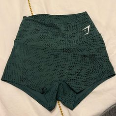 Perfect Condition - Never Worn. Size Small Gymshark Shorts, Green Shorts, Shorts Athletic, Athletic Shorts, Womens Shorts, Green, Women Shopping, Color