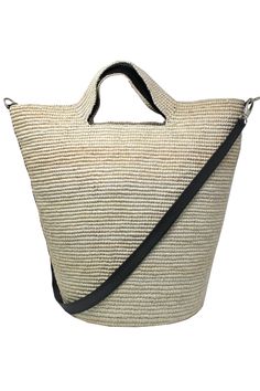 Tall Bag – Sensi Studio Eco-friendly Bucket Bag With Braided Handles, Woven Top Handle Hobo Bag For Beach, Beach Woven Top Handle Hobo Bag, Beach Woven Hobo Bag With Top Handle, Woven Leather Bucket Shoulder Bag, Eco-friendly Bags With Adjustable Strap, Eco-friendly Bag With Adjustable Strap And Natural Fiber, Natural Straw Hobo Bag With Adjustable Strap, Eco-friendly Natural Fiber Bag With Adjustable Strap